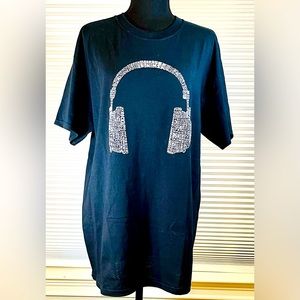 63 DIFFERENT GENRES OF MUSIC - MEN'S PREMIUM BLEND WORD ART T-SHIRT POPART Large